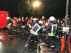 Anlegen der Halteleine an die Saugleitung